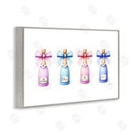 Amanda Greenwood | Pastel Champagne Bottles
