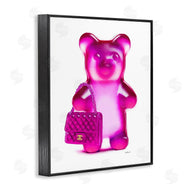 Amanda Greenwood | Pink Bear & Purse