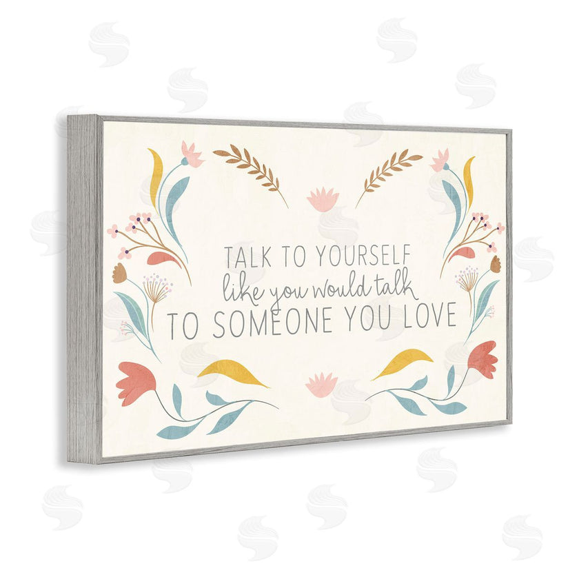 Kim Allen | Floral Self Love Inspirational