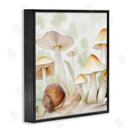 Kim Allen | Snail Among Mushrooms