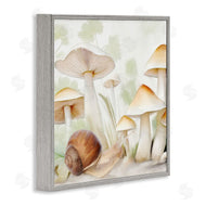 Kim Allen | Snail Among Mushrooms