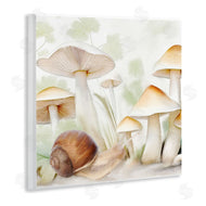 Kim Allen | Snail Among Mushrooms