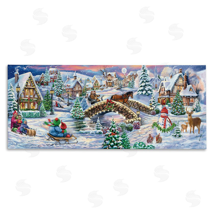 Grateful Licensing | Snowy Winter Townscape