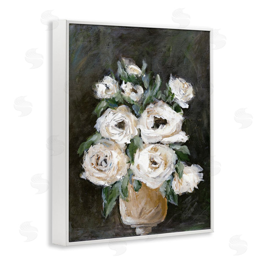 Amanda Hilburn | Roses on Black Still Life