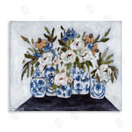 Amanda Hilburn | Ornate Flower Pots Still Life