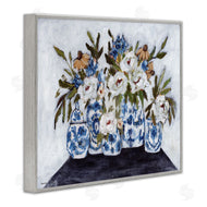 Amanda Hilburn | Ornate Flower Pots Still Life