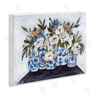 Amanda Hilburn | Ornate Flower Pots Still Life