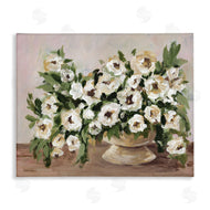 Amanda Hilburn | Traditional Beige Flowers