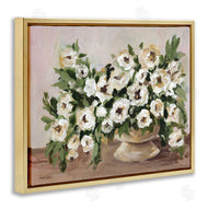 Amanda Hilburn | Traditional Beige Flowers