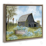 Billy Jacobs | Blue Floral Country Garden