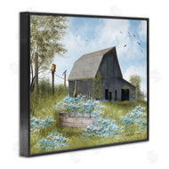 Billy Jacobs | Blue Floral Country Garden