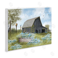 Billy Jacobs | Blue Floral Country Garden