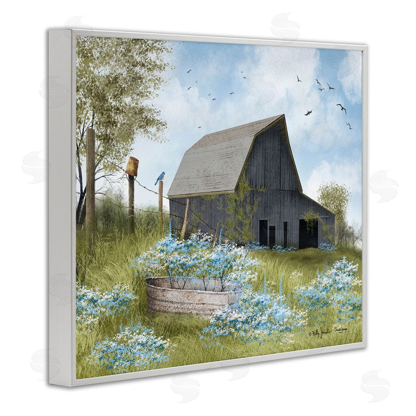 Billy Jacobs | Blue Floral Country Garden