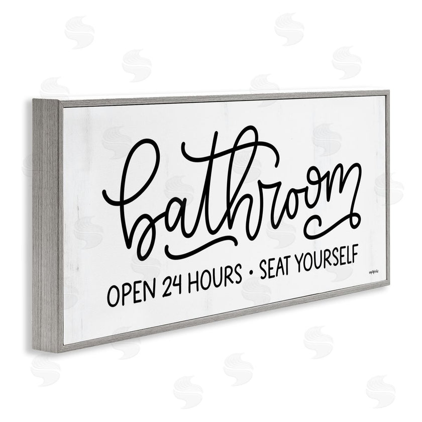 Imperfect Dust | Bathroom Seat Yourself
