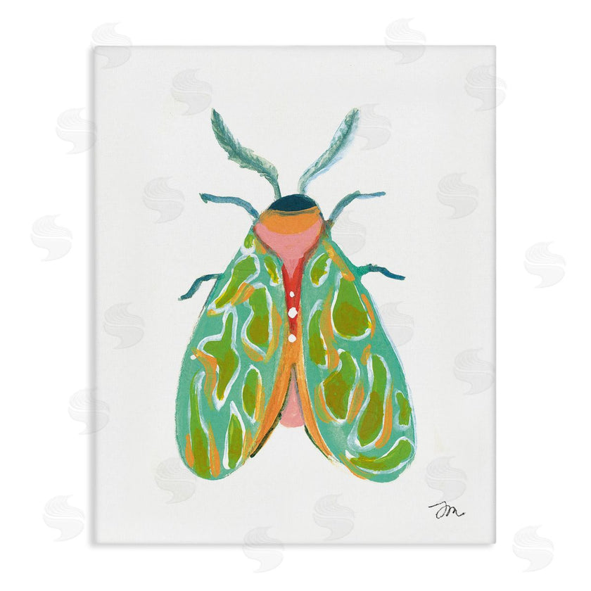 Jessica Mingo | Green Pattern Moth