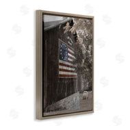 Lori Deiter | Colonial Flag on Barn