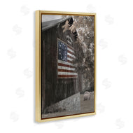Lori Deiter | Colonial Flag on Barn