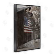 Lori Deiter | Colonial Flag on Barn