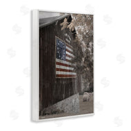 Lori Deiter | Colonial Flag on Barn