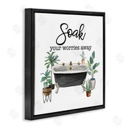 Masey St. Studios | Soak Worries Away Plants