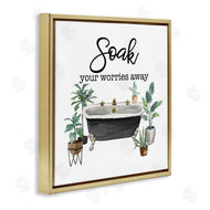 Masey St. Studios | Soak Worries Away Plants