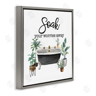 Masey St. Studios | Soak Worries Away Plants