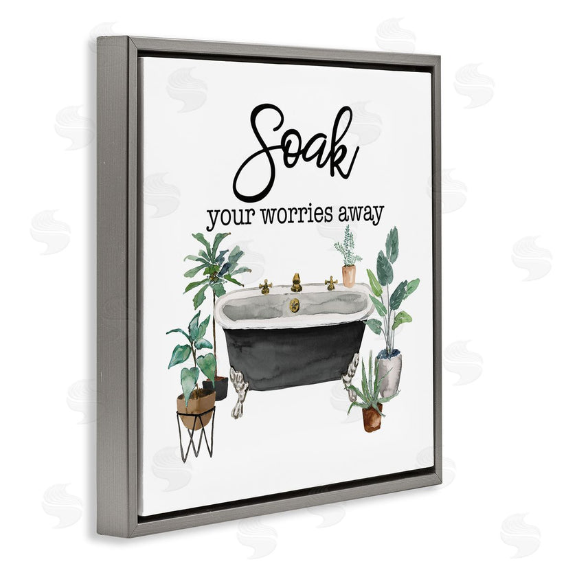 Masey St. Studios | Soak Worries Away Plants