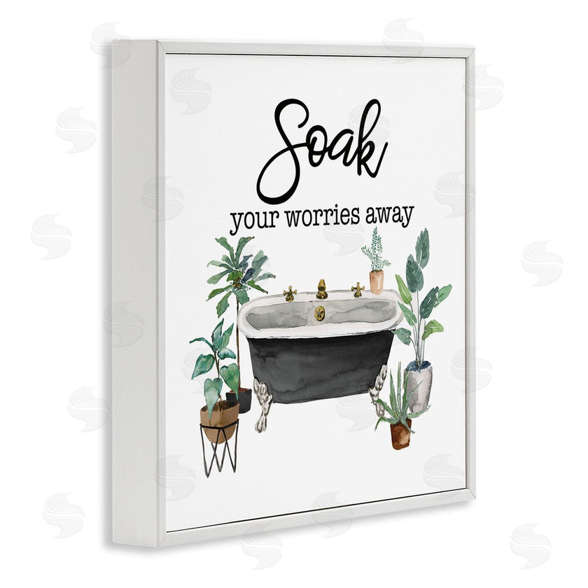 Masey St. Studios | Soak Worries Away Plants