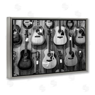Jennifer Rigsby | Acoustic Guitars Hanging
