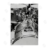 Jennifer Rigsby | Drum Set Black & White