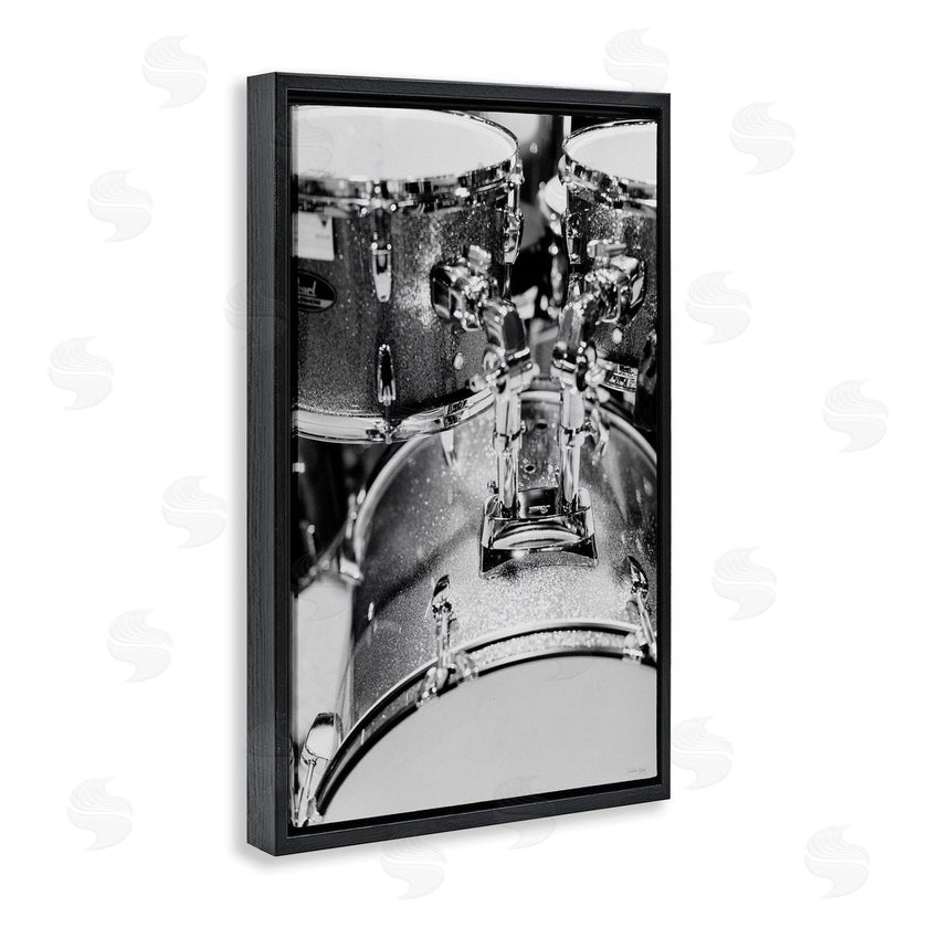 Jennifer Rigsby | Drum Set Black & White