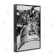 Jennifer Rigsby | Drum Set Black & White
