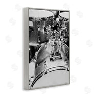Jennifer Rigsby | Drum Set Black & White