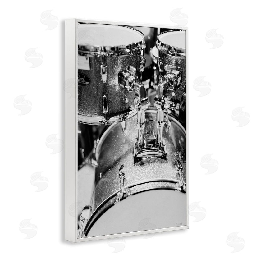 Jennifer Rigsby | Drum Set Black & White