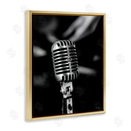 Jennifer Rigsby | Vintage Microphone on Black