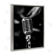 Jennifer Rigsby | Vintage Microphone on Black