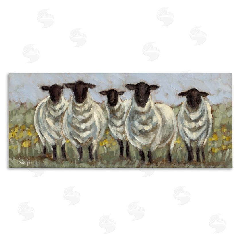 Sara G. Designs | Gazing Sheep Impression