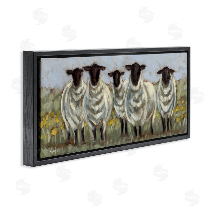 Sara G. Designs | Gazing Sheep Impression