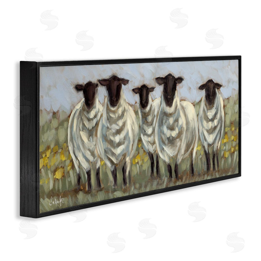 Sara G. Designs | Gazing Sheep Impression
