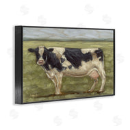 Sara G. Designs | Painterly Cow on Farm