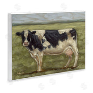 Sara G. Designs | Painterly Cow on Farm