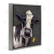 Sara G. Designs | Cow with Yellow Daisy