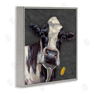 Sara G. Designs | Cow with Yellow Daisy