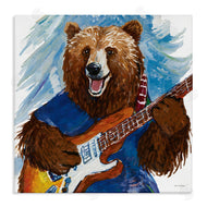 Seven Trees Design | Bear Playing Guitar