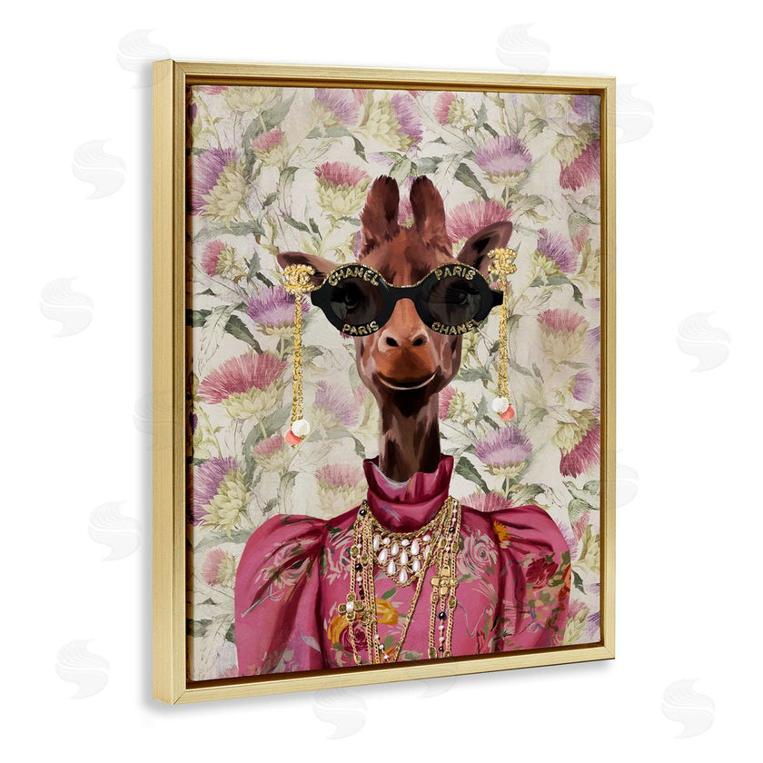 Svetlana Aleynikova | Fancy Giraffe on Florals