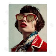 Svetlana Aleynikova | Retro Woman with Glam Tears