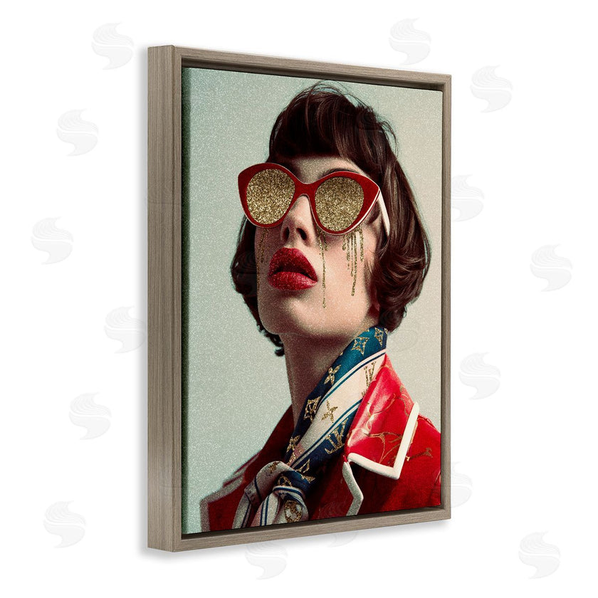Svetlana Aleynikova | Retro Woman with Glam Tears