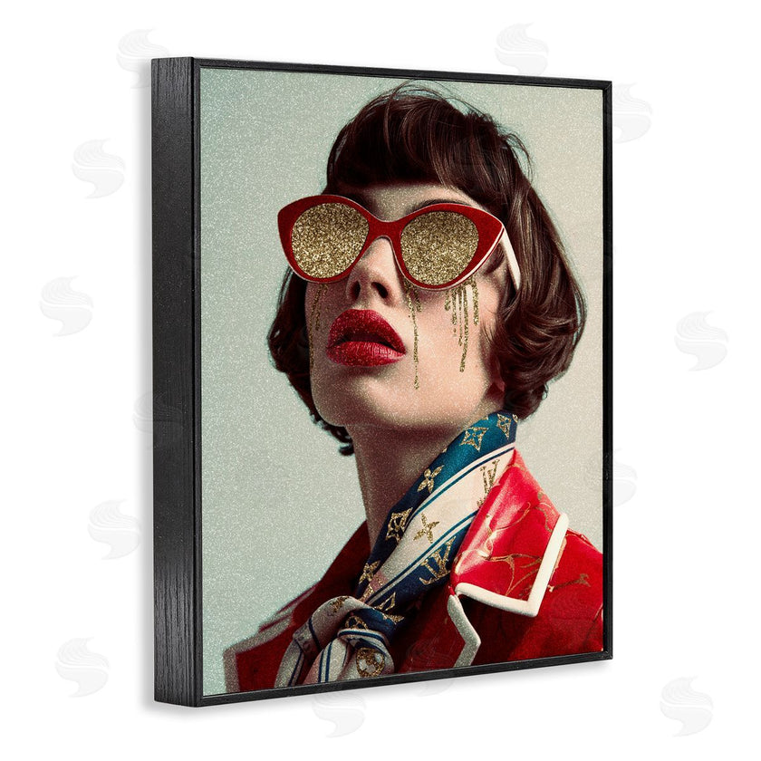 Svetlana Aleynikova | Retro Woman with Glam Tears