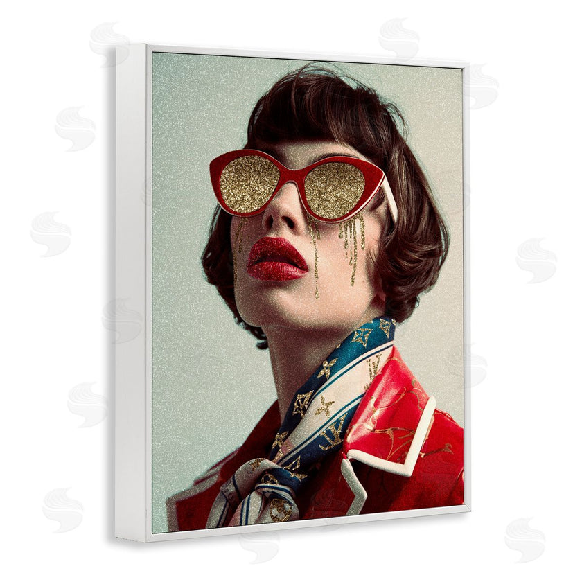 Svetlana Aleynikova | Retro Woman with Glam Tears