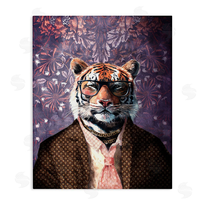 Svetlana Aleynikova | Tiger in Style on Florals